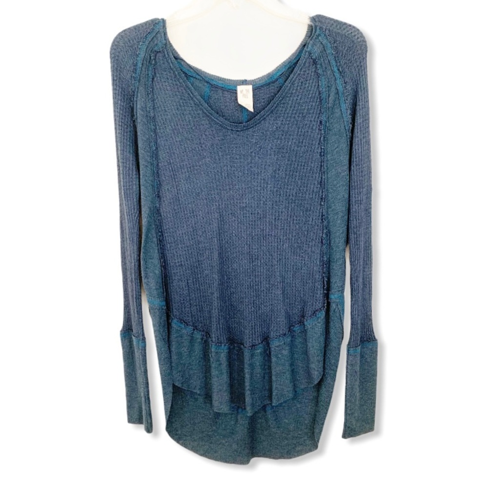 Free People We The Free Hi-Low Hem Thermal Top